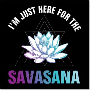 Savasana Posters and Art